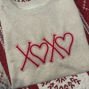 Valentines Day Embroidery Shirt